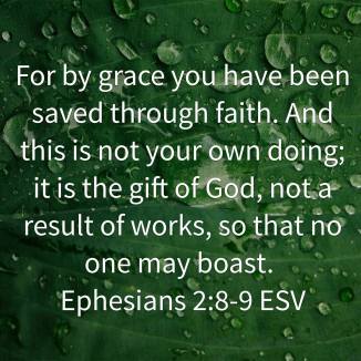 Ephesians 2 8-9 esv